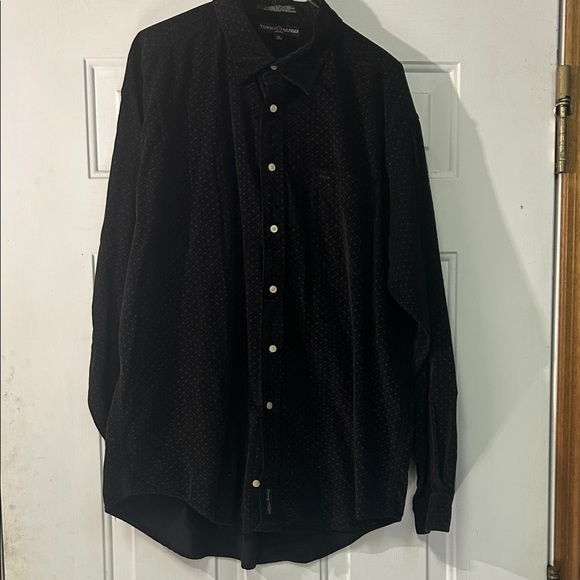 Tommy Hilfiger Other - (🙈2 For $20)Tommy Hilfiger Men's XL Black super soft Casual Button-Down Shirt
